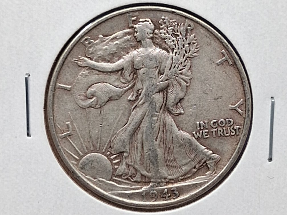 1943 Walking Liberty Half Dollar Coin