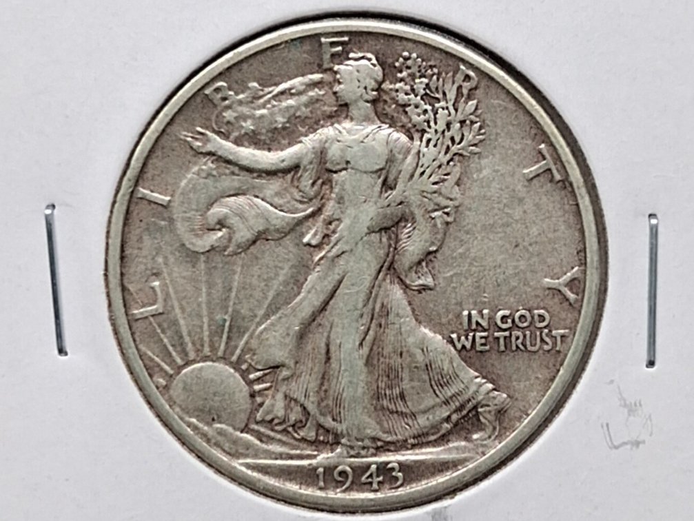 1943 S Walking Liberty Half Dollar Coin