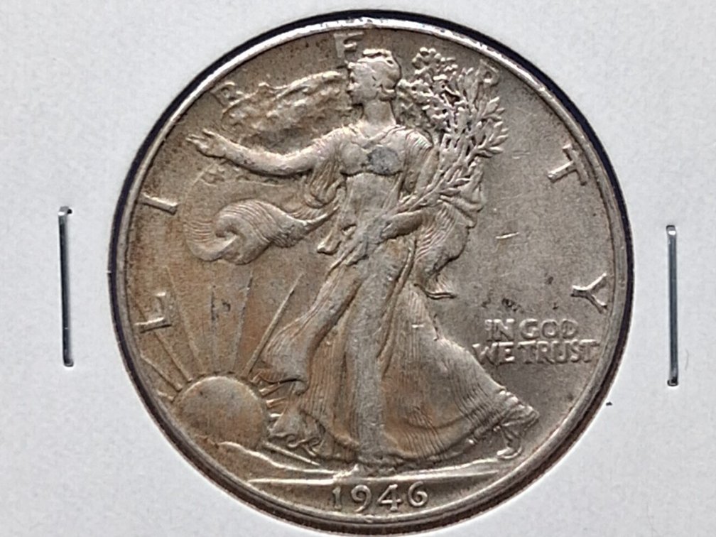 1946 Walking Liberty Half Dollar Coin