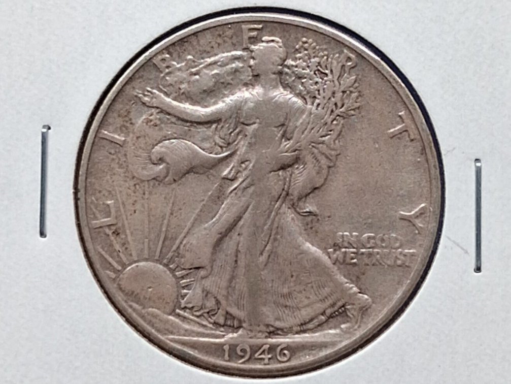 1946 Walking Liberty Half Dollar Coin