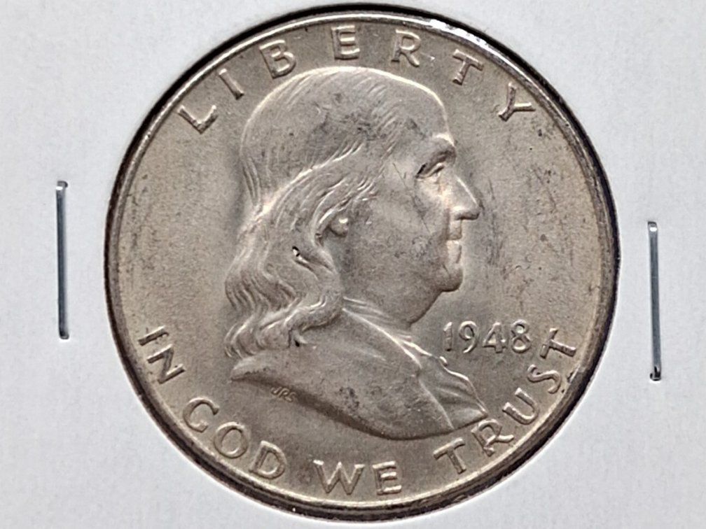 1948 Franklin Half Dollar Coin