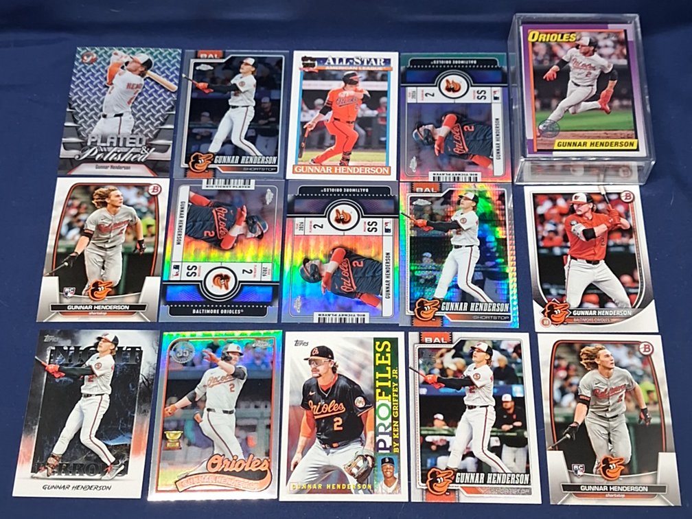 50 Gunnar Henderson cards