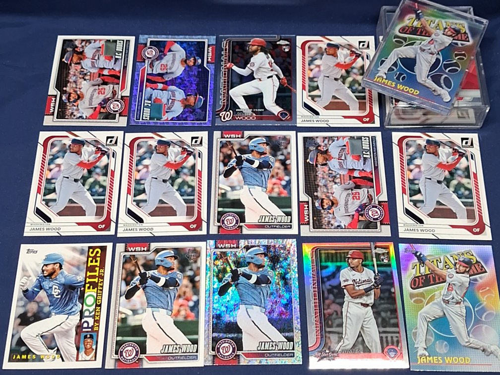 50 James Wood cards