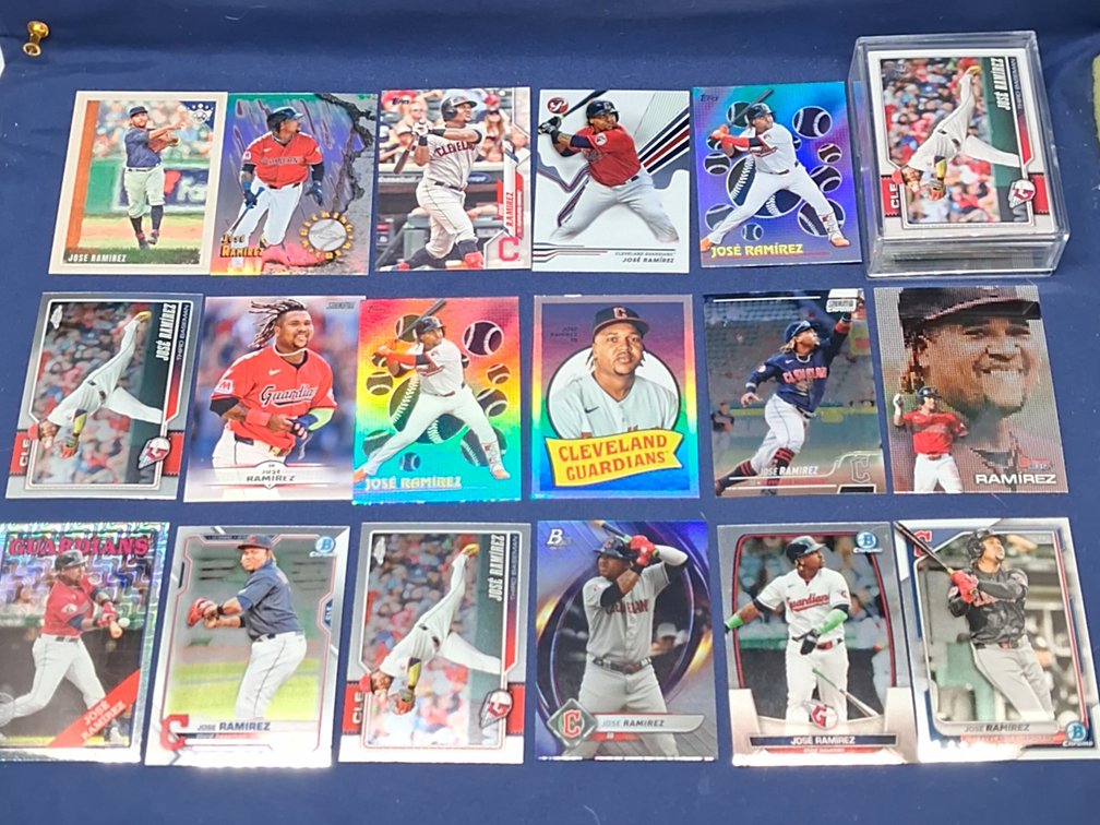 50 Jose Ramirez cards