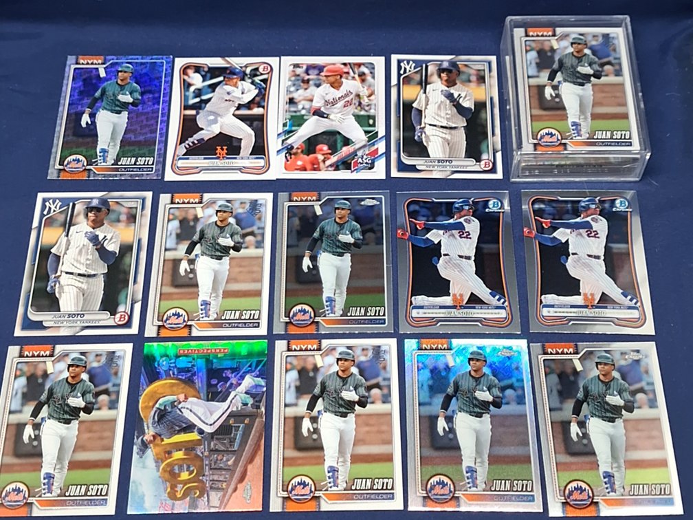 50 Juan Soto cards