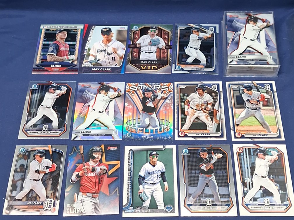 50 Max Clark cards