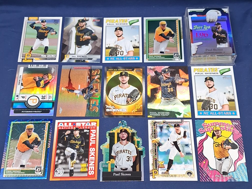50 Paul Skenes cards