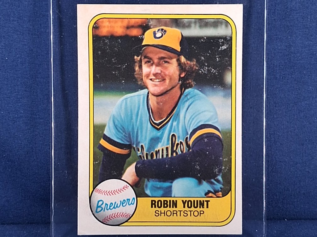 1981 Fleer #511 Robin Yount