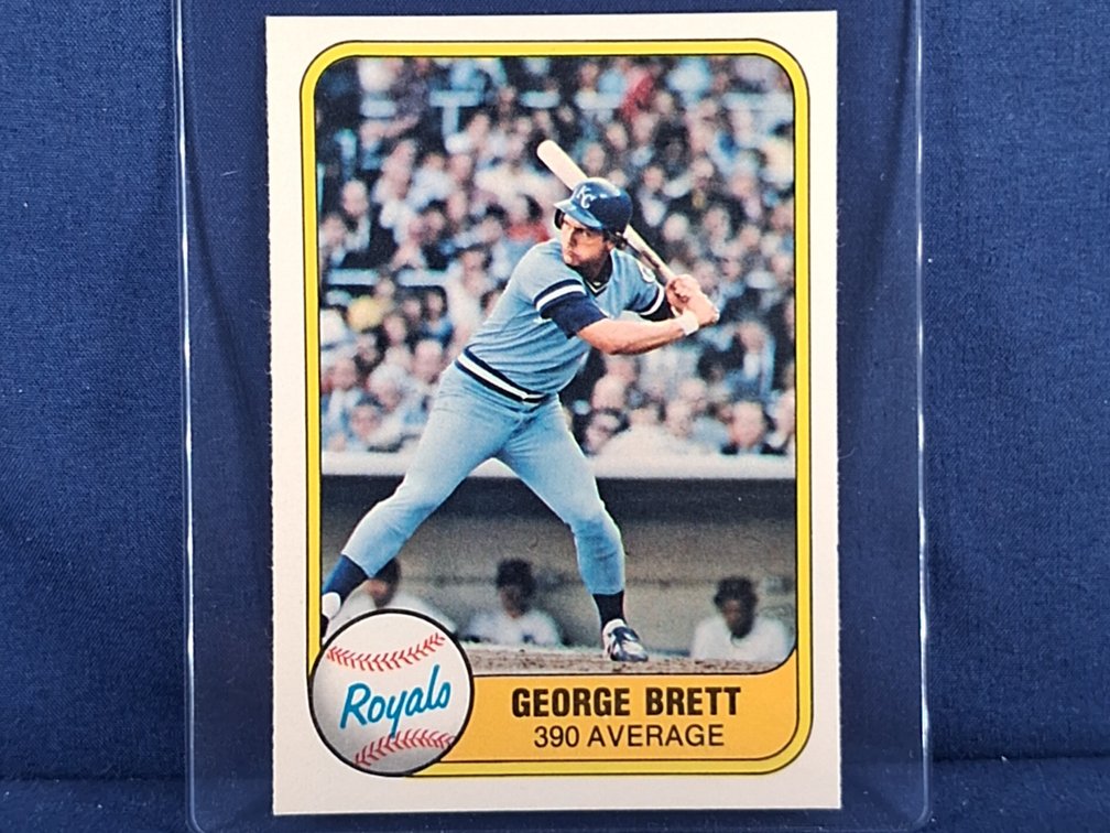 1981 Fleer #655 George Brett