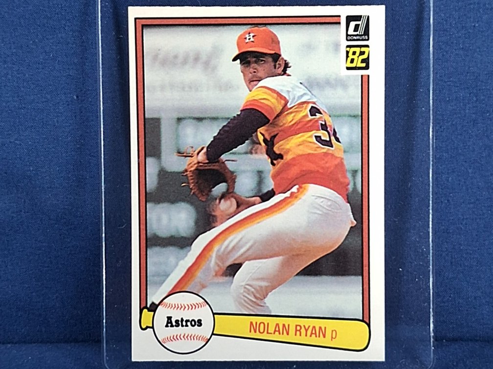 1982 Donruss #419 Nolan Ryan
