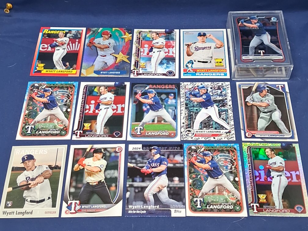 50 Wyatt Langford cards