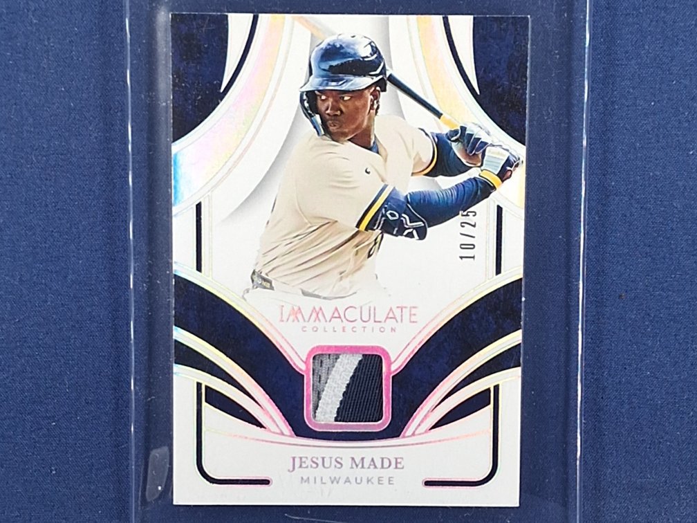 #1 MLB prospect - Jesus Made - 2026 Panini Immaculate Collection #MEM-JM patch 10/25
