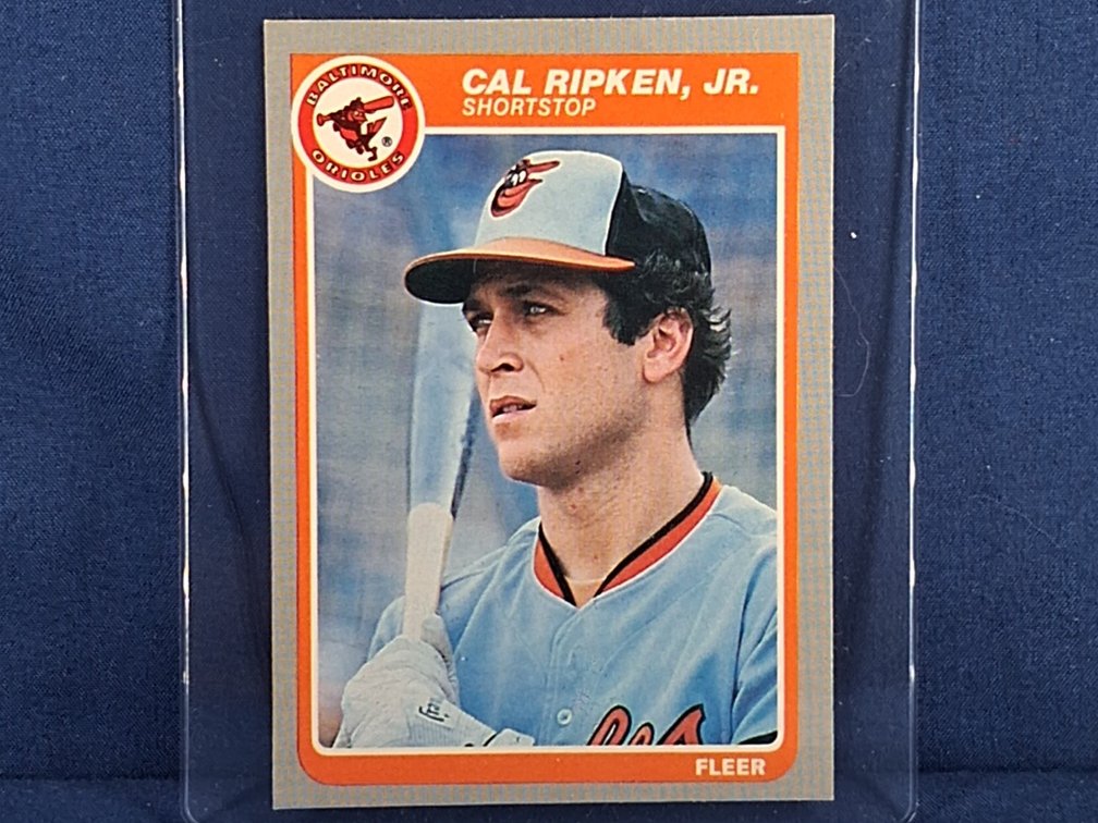 1985 Fleer #187 Cal Ripken Jr.
