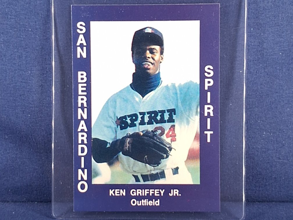 1988 Ken Griffey Jr. minor league card - San Bernardino Spirit