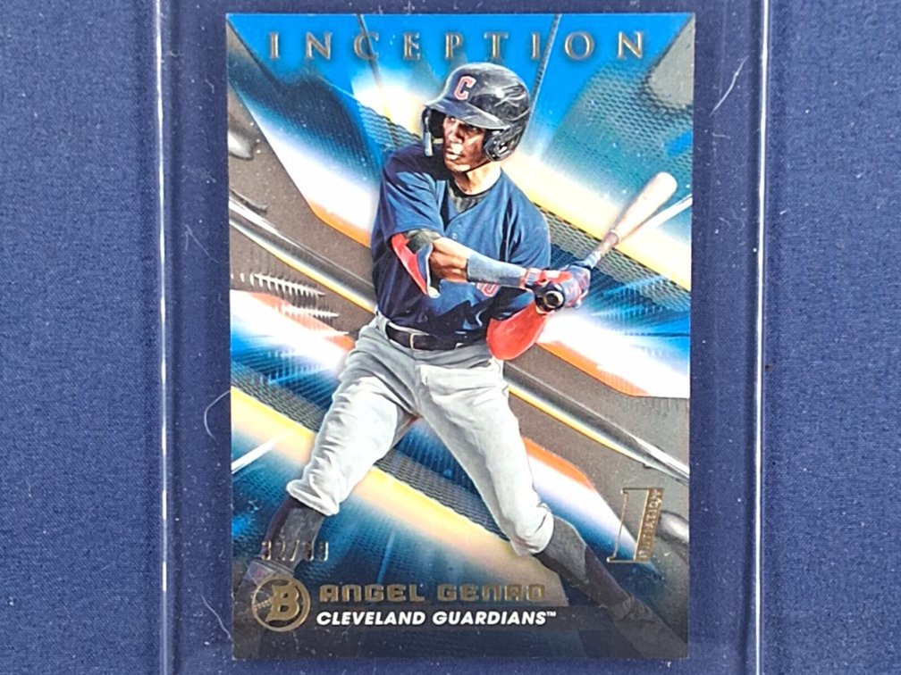 #20 MLB prospect - Angel Genao (Guardians) - 2023 Bowman Inception #33 - 32/99