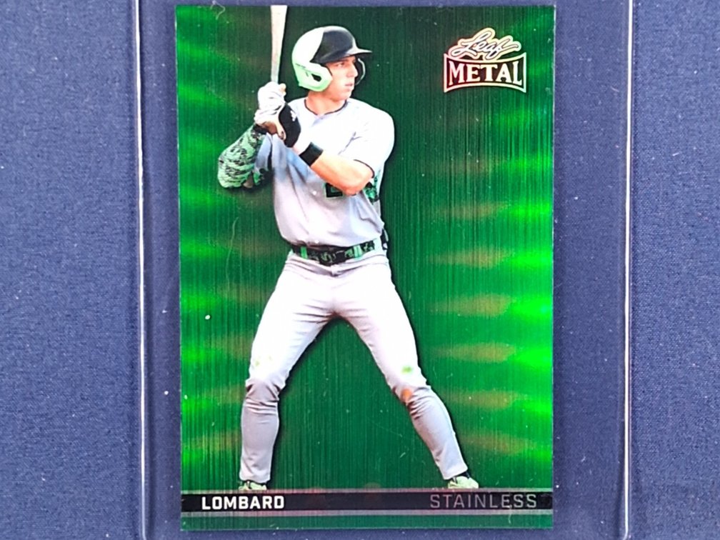 #65 MLB prospect - Jacob Lombard (Marlins) - 2026 Leaf Metal 2/3