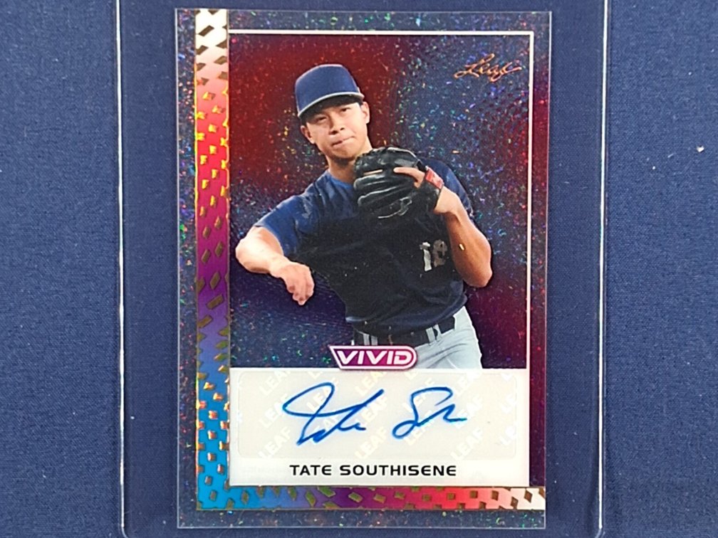 #74 MLB prospect - Tate Southisene (Braves) - 2026 Leaf Vivid #CA-TS1 auto 1/1