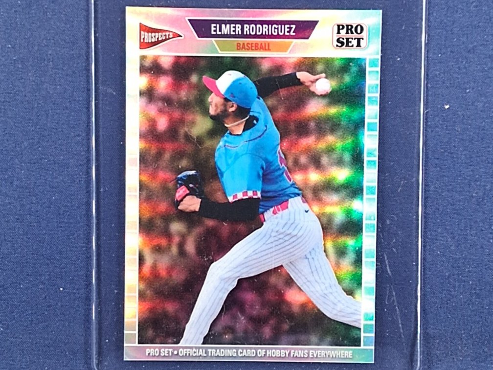 #82 MLB prospect - Elmer Rodriguez (Yankees) - 2026 Leaf Baseball Nation #89B-67 - 6/10