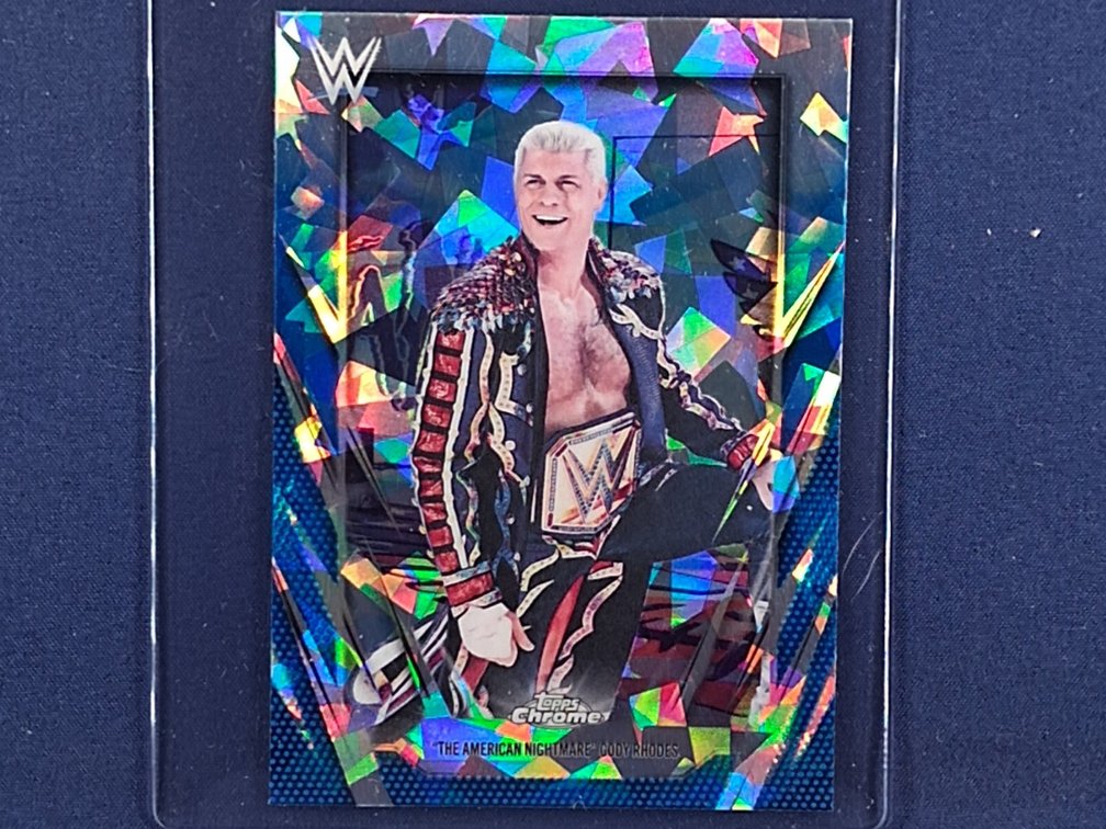 2026 Topps Chrome WWE Sapphire #21 "The American Nightmare" Cody Rhodes