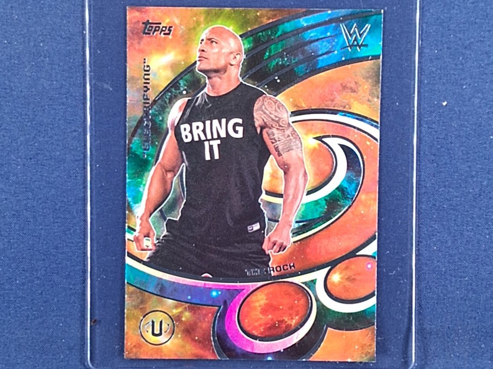 2026 Topps Universe WWE #HMM-22 The Rock