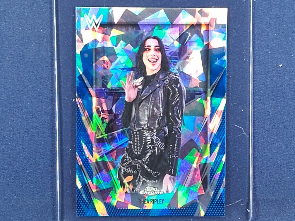 2026 Topps Chrome WWE Sapphire #20 Rhea Ripley