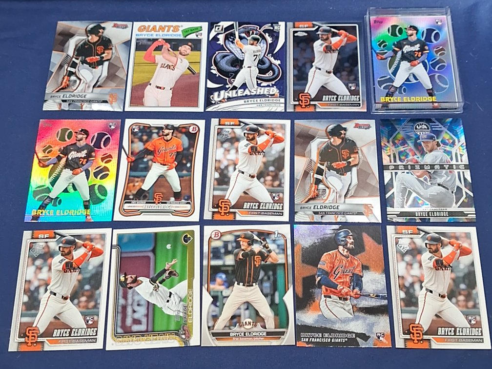 20 Bryce Eldridge cards