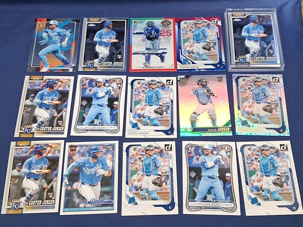 20 Carter Jensen cards