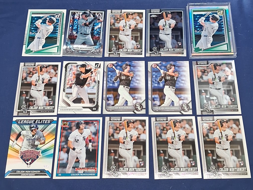 20 Colson Montgomery cards