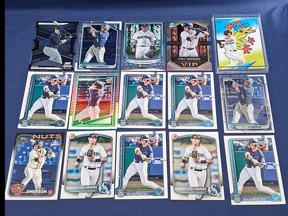 20 Colt Emerson cards