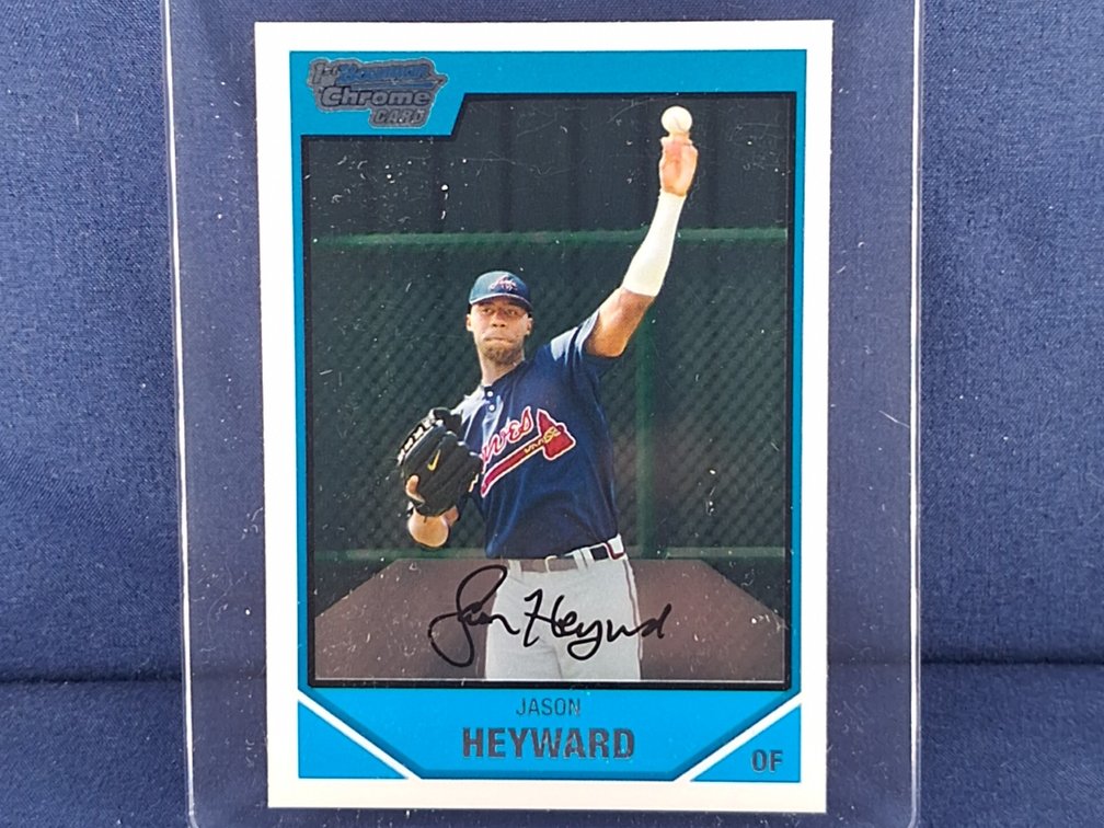 2007 Bowman Draft #BDPP54 Jason Heyward - 1st Bowman - chrome