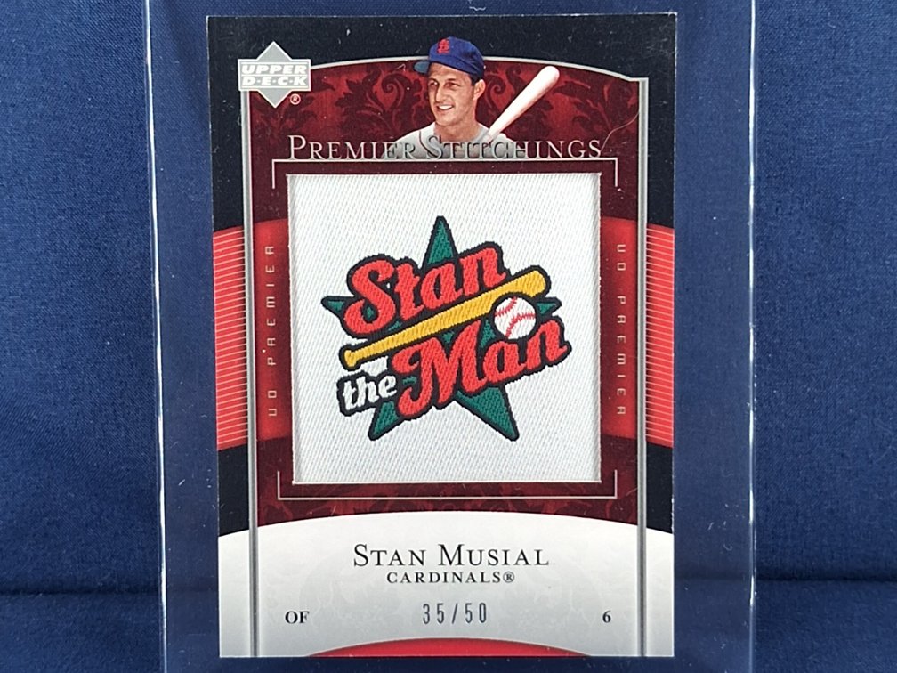 2007 Upper Deck Premier #PS-78 Stan Musial patch 35/50