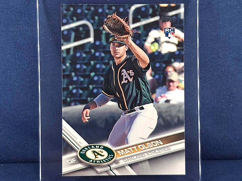 2017 Topps #476 Matt Olson RC