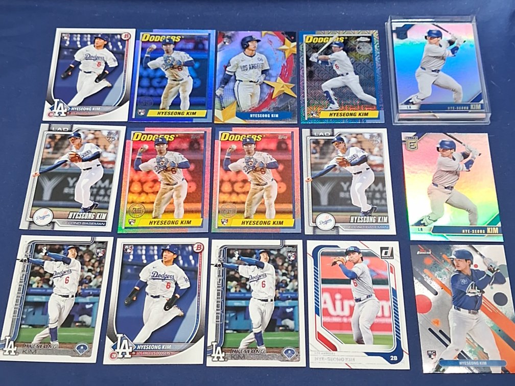 20 Hyeseong Kim cards