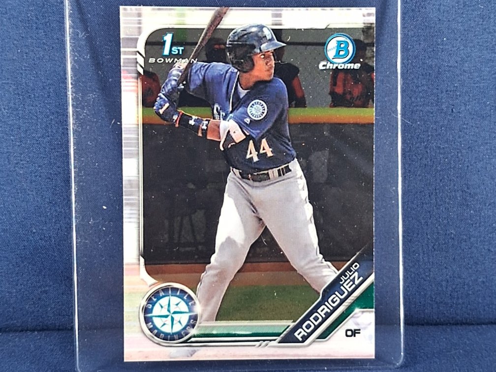 2019 Bowman Chrome #BCP-33 Julio Rodriguez - 1st Bowman