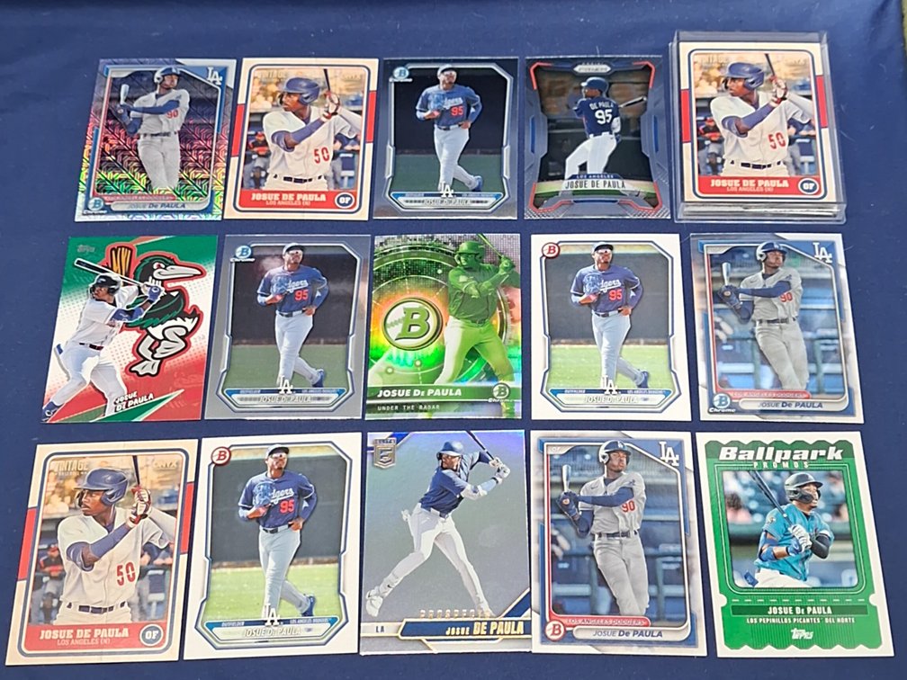 20 Josue De Paula cards