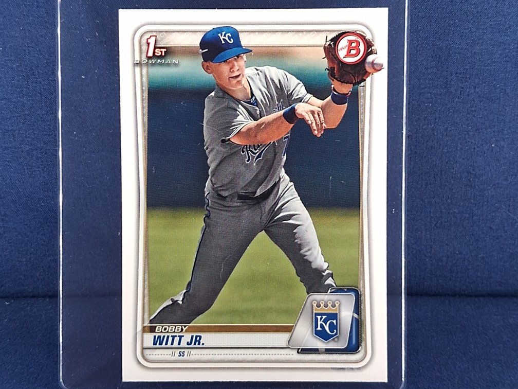 2020 Bowman #BP25 Bobby Witt Jr. - 1st Bowman