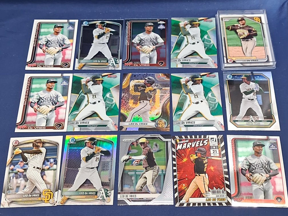 20 Leo De Vries cards