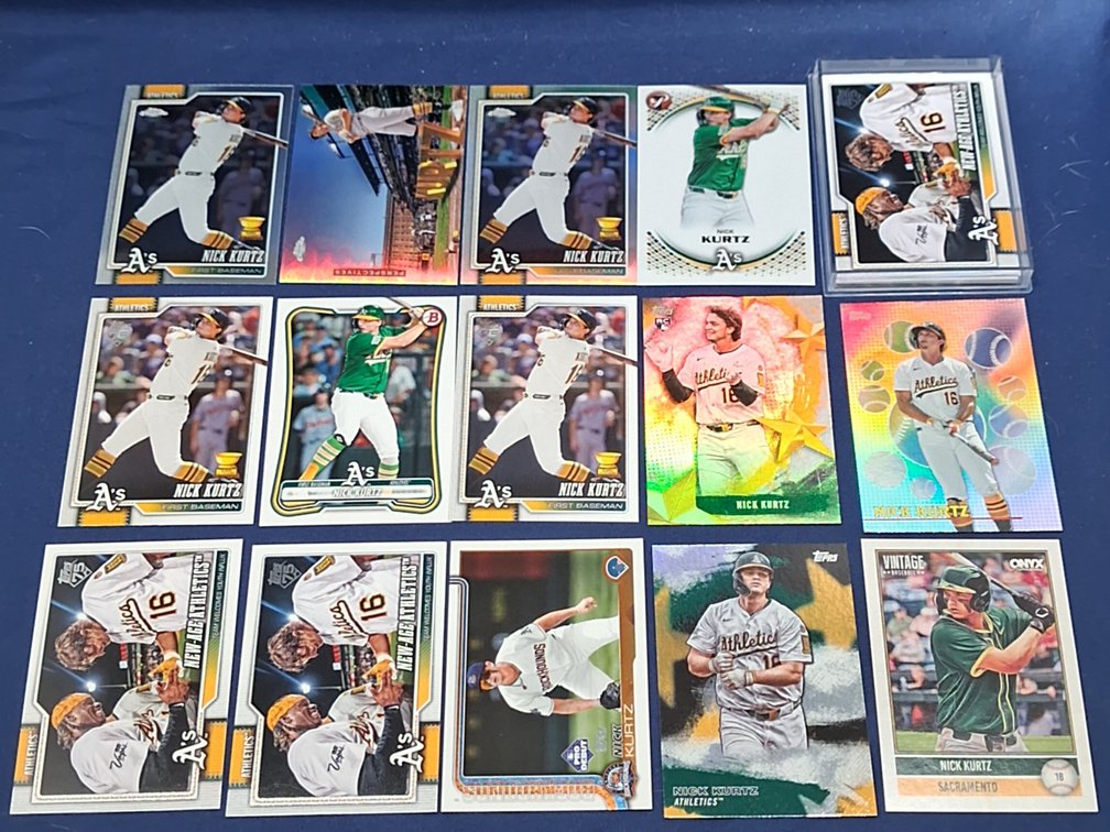 20 Nick Kurtz cards