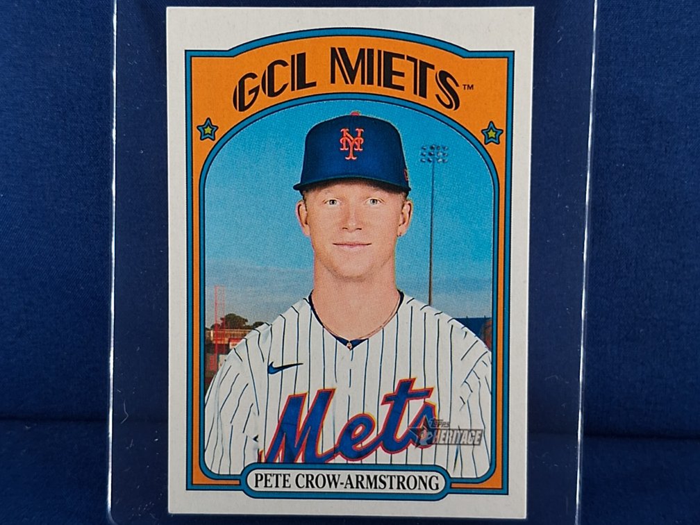 2021 Topps Heritage Minors #44 Pete Crow-Armstrong