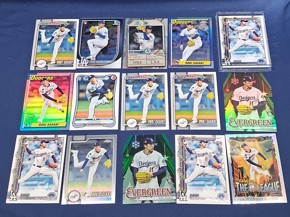 20 Roki Sasaki cards
