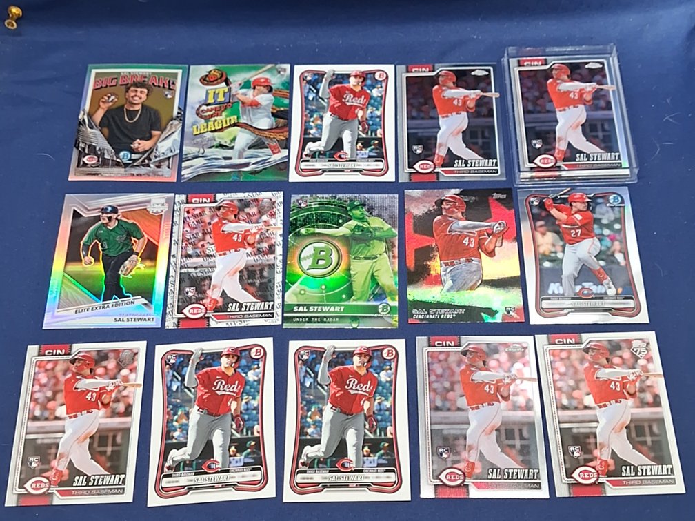 20 Sal Stewart cards