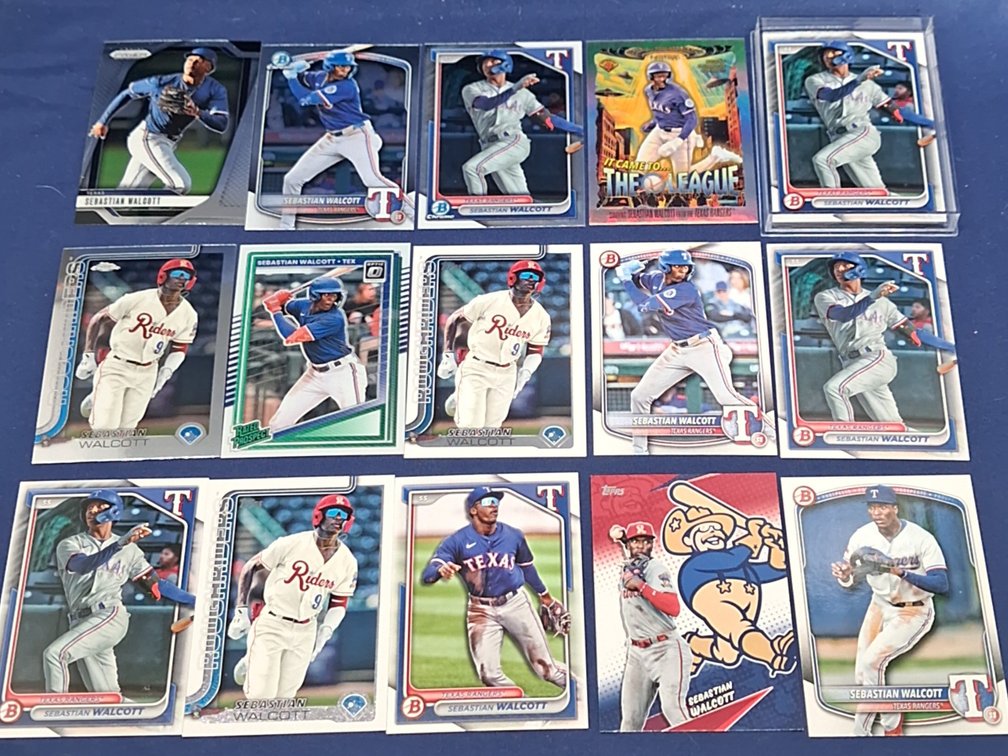 20 Sebastian Walcott cards