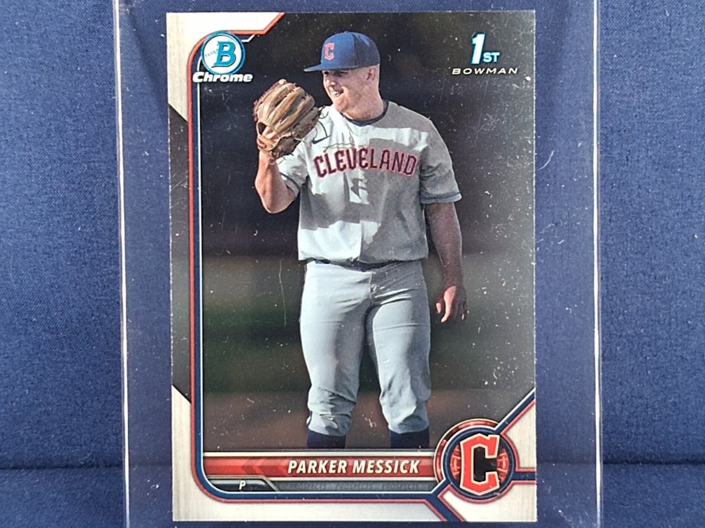 2022 Bowman Draft #BDC-71 Parker Messick - 1st Bowman - chrome