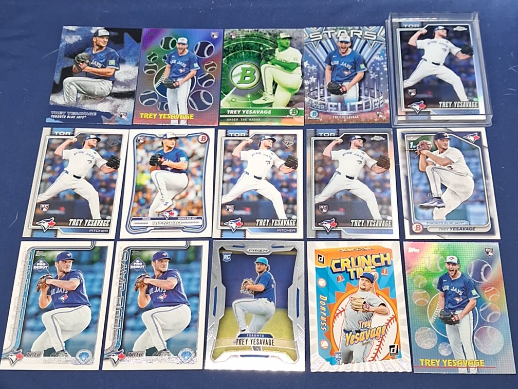 20 Trey Yesavage cards
