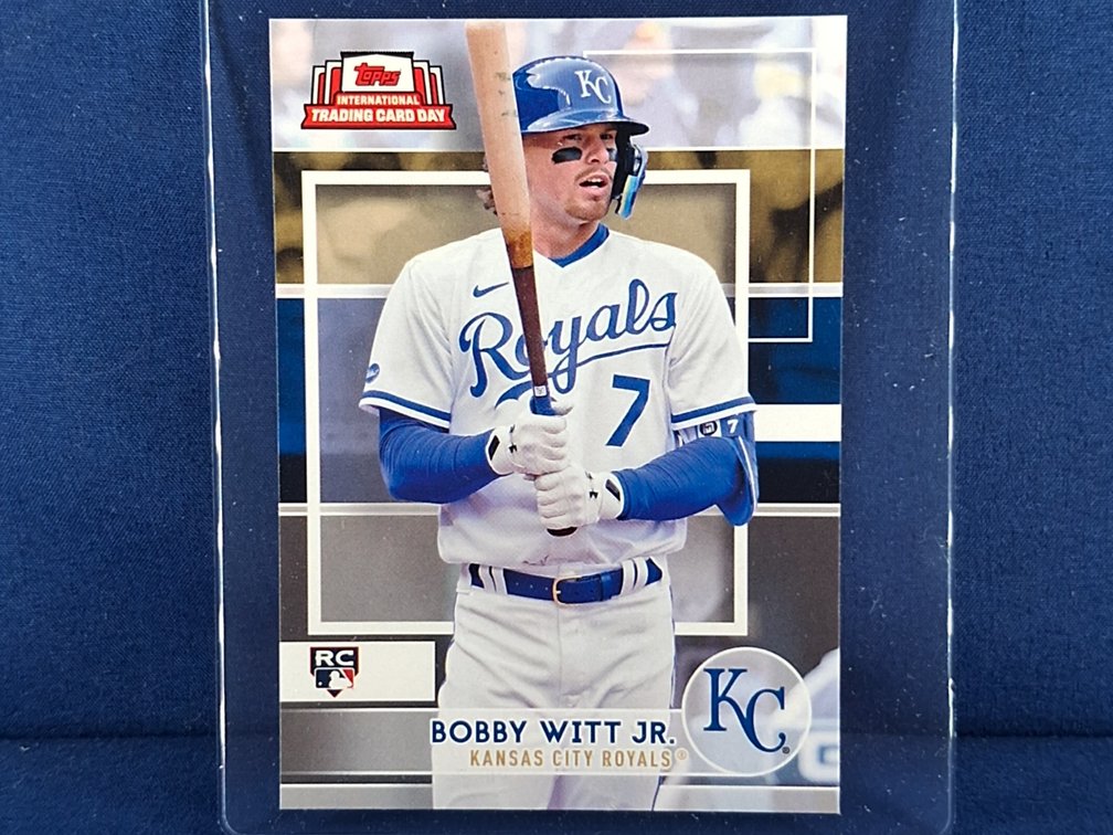 2022 Topps Trading Card Day #NTCD-13 Bobby Witt Jr. RC