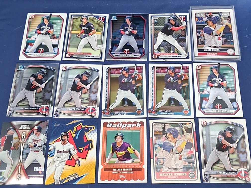 20 Walker Jenkins cards