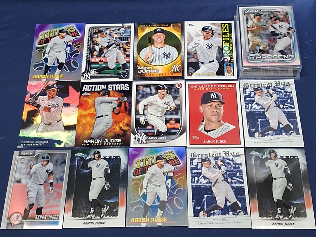 50 Aaron Judge cards