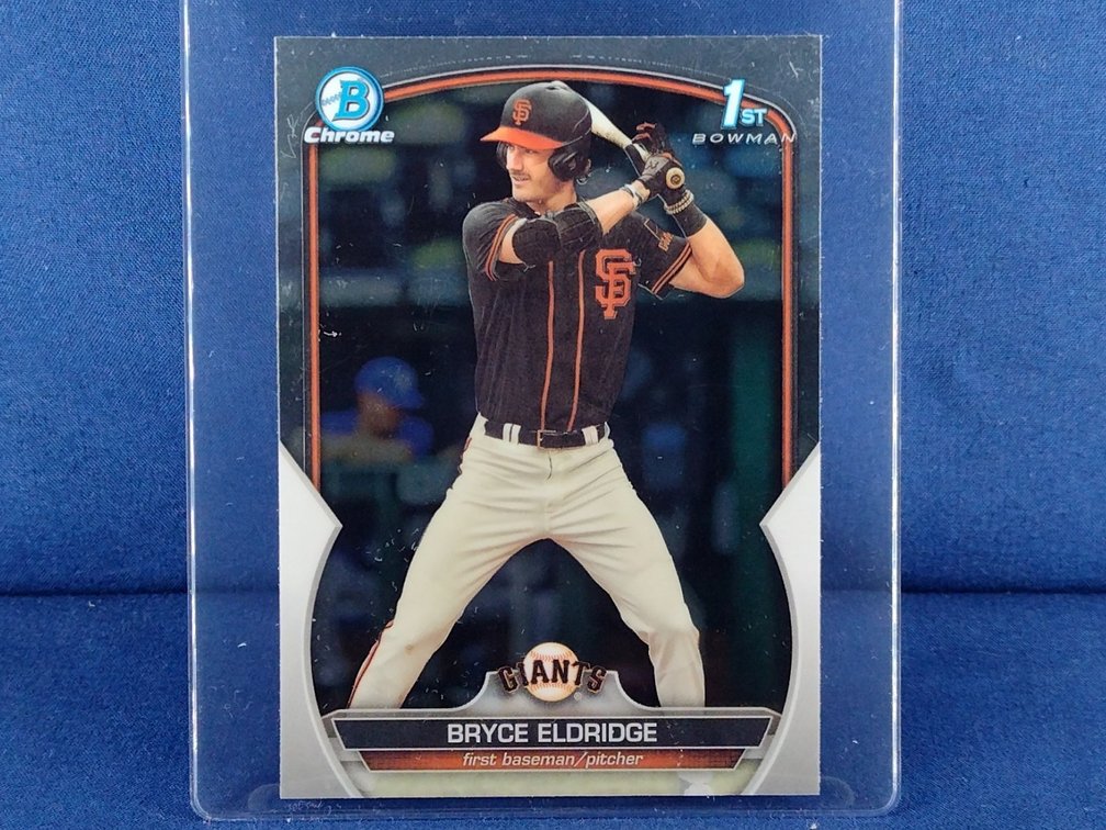 2023 Bowman Draft #BDC-107 Bryce Eldridge - 1st Bowman - chrome