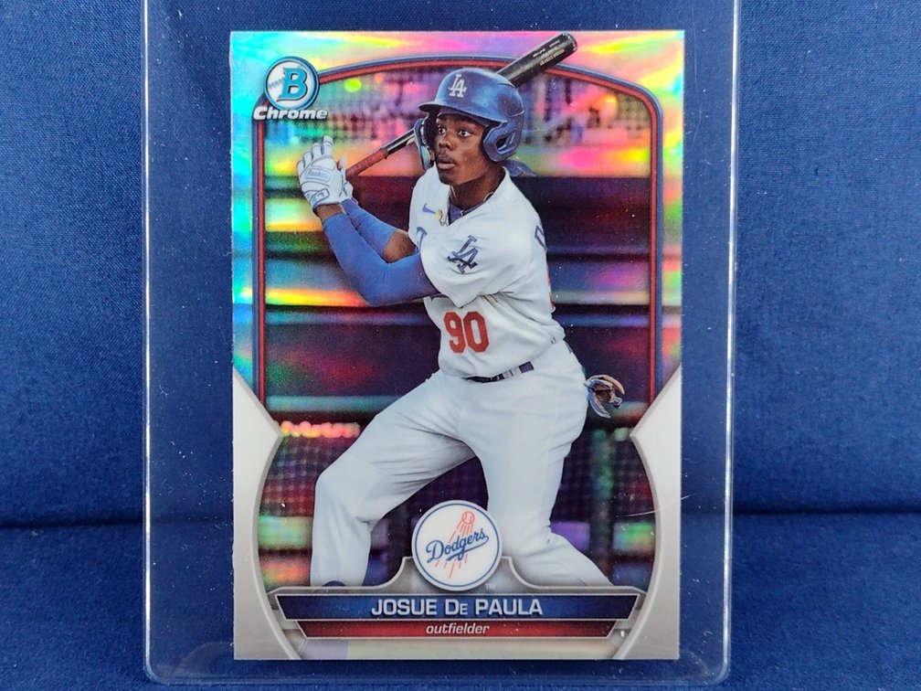 2023 Bowman Draft #BDC-132 Josue De Paula refractor