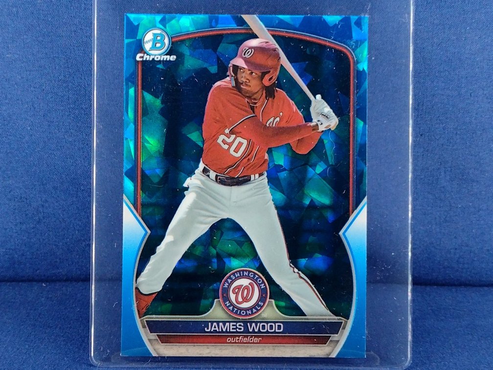 2023 Bowman Draft Sapphire #BDC-70 James Wood